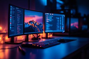 senthi2034_A_futuristic_web_design_workspace_showcasing-monitors